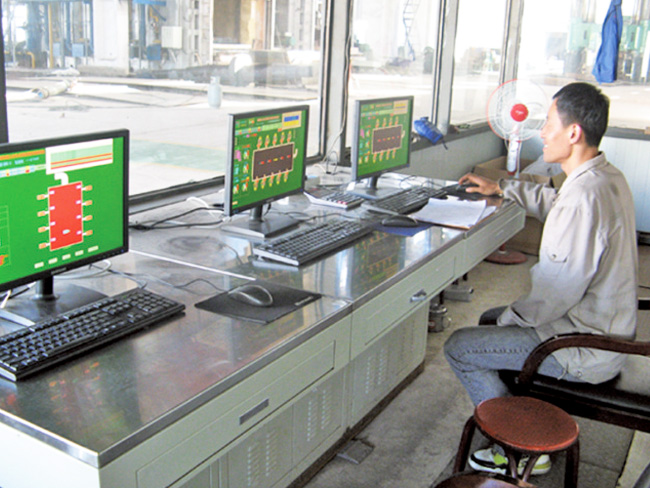 全自动加热炉、正火炉操作室